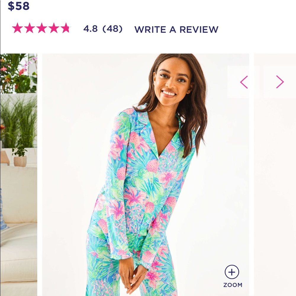 Lily Pulitzer PJ set